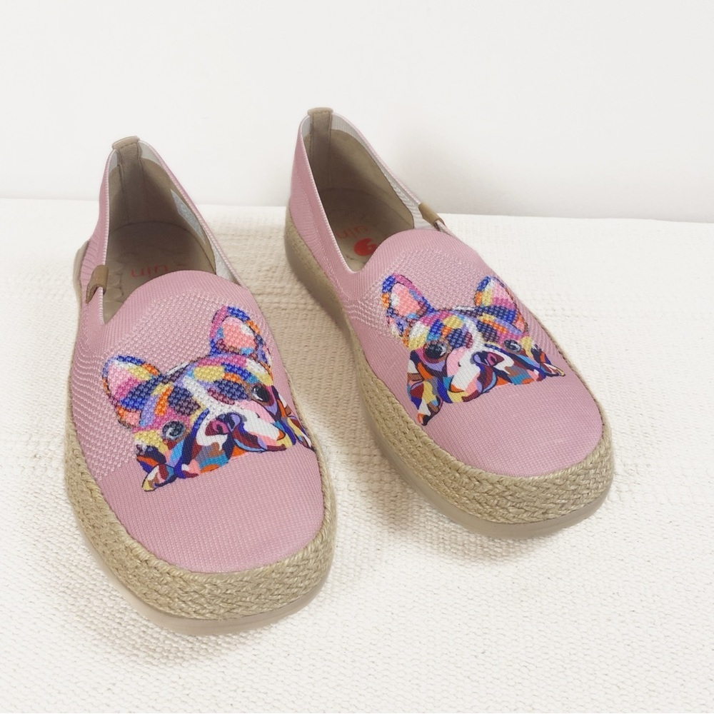 Uin New Lazy Dog Marbella Slip On Espadrilles Shoes Jute Womens Size 10.5 View 4